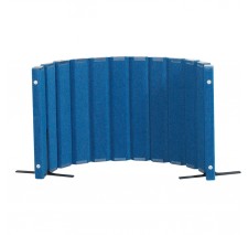 Quiet Divider® with Sound Sponge® 30″ x 6′ Wall – Blueberry
